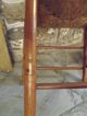 Antique American 18th C Curly Maple Arched Ladderback Chair Rush Seat Primitive Pre-1800 photo 2