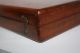 Mahogany Microscope Slide Box - 72 Division Other Antique Science Equip photo 9