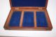 Mahogany Microscope Slide Box - 72 Division Other Antique Science Equip photo 4