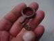 Ancient Roman Bronze Engraved Ring - Key,  To Wearing On Finger Roman photo 1