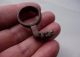 Ancient Roman Bronze Engraved Ring - Key,  To Wearing On Finger Roman photo 4