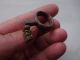 Ancient Roman Bronze Engraved Ring - Key,  To Wearing On Finger Roman photo 7