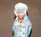 Antique German Porcelain Figure Grandma With Blanket Kate Greenaway Figurines photo 7