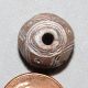South America Chimu Spindle Whorl Bead Etched Peru Ancient The Americas photo 2