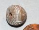 South America Chimu Spindle Whorl Bead Etched Peru Ancient The Americas photo 3