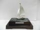 The Sailboat Of Silver950 Of The Most Wonderful Japan.  A Japanese Antique. Other Antique Sterling Silver photo 1