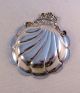 Pretty Floral Shell Shaped Lunt Nut Cup (s) Other Antique Sterling Silver photo 2