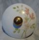 Larger Germany Hand Painted Porcelain Stud Collar Button Box German Limoges (?) Baskets & Boxes photo 4