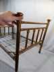1920 ' S Antique Child Size Copper Flash Wrought Iron Old Brass Type Baby Doll Bed Primitives photo 10