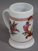 Antique Hand Blown 18thc Bohemian Milch Glass Tankard Stein Mug,  Nr Other Antique Glass photo 4