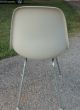 Herman Miller Fiberglass Shell Chair.  Parchment. Mid-Century Modernism photo 9