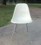 Herman Miller Fiberglass Shell Chair.  Parchment. Mid-Century Modernism photo 1