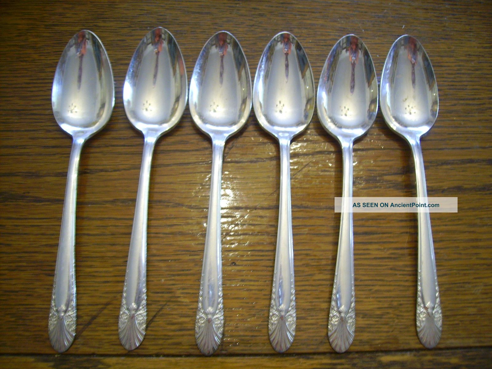 6 Crown Silverplate 1939 Radiance Place Or Oval Soup Spoons Is Silverplate 902 Flatware & Silverware photo