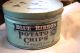 Extra Large Blue Ribbon Potato Chips Tin Canister Light Blue Aa Walters & Co Other Mercantile Antiques photo 1