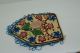 Antique Native American Indian Beadwork Purse C 1910 Iroquois ? As Found Native American photo 2