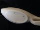 Mid - Century Horizontal Scroll Planter Vase Matte White W/gray Crackle Ceramic Mid-Century Modernism photo 2