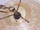 Vtg Lucite Fiberglass Spaghetti Swag Light Chandelier Ball Hanging Moon Lamp Old Mid-Century Modernism photo 4