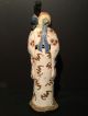 Antique Chinese Famille Rose Ceramic Statue 14 Inches Other Antique Chinese Statues photo 1