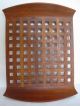 Dansk Lattice Staved Teak Tray Large Danish Mid - Century Modern Ihq Quistgaard Mid-Century Modernism photo 8