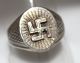 Metal Detecting Finds Silver Swastika Men ' S Ornate Ring British photo 5