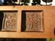 Antique Japanese Wooden Mold 8 Delicate Carved Patterns Japan Traditional Other Japanese Antiques photo 5