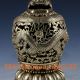 China Brass Handwork Carved Dragon Hollow Statue Incense Burner W Xuande Mark Incense Burners photo 2
