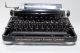 Antique Underwood Noiseless 77 Typewriter With Case 1930 ' S Typewriters photo 2