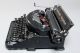 Antique Underwood Noiseless 77 Typewriter With Case 1930 ' S Typewriters photo 7