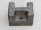 Buffalo Scale Co 50 Pound Lb Weight Scale Solid Steel Anvil Fairbanks Scales photo 1