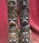 2 Quality Wood Carvings With Lions 18th 19th.  Century,  The Low Countries Carved Figures photo 1