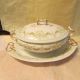 B&h Limoges Covered Gravy/sauce Boat With Underplate Circa 1800 