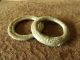 Ancient Celtic Bronze Rings Proto Money (352) Viking photo 3