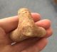 Roman.  Unusual Terracotta Three Spout Oil Lamp.  From The Holy Land. Roman photo 4