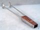Vtg Mid - Century Modern Ice Tongs Dreizack Rostfrei Germany Stainless & Teak Wood Mid-Century Modernism photo 2
