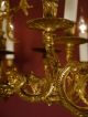 16 Light 2 Tiers Gold Bronze Mat Chandelier Vintage Lamp Antique Old Ancient Chandeliers, Fixtures, Sconces photo 2