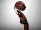 Vintage Old Antique 1pc Curly Maple Back Full Size Violin - String photo 1