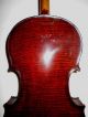 Vintage Old Antique 1pc Curly Maple Back Full Size Violin - String photo 7