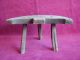 19th C.  Rare Antique Primitive Farmhouse Milk Stool Wood Antique Farm Tool L@@k Primitives photo 1
