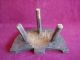 19th C.  Rare Antique Primitive Farmhouse Milk Stool Wood Antique Farm Tool L@@k Primitives photo 5