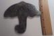 Antique Tin Folk Art Rare Metal Umbrella With Rain Drops Cookie Cutter Primitives photo 3