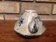 Rare Unique Antique Very Old Porcelain Pottery Ceramic Dragon Fly Teapot Blauw Teapots photo 3
