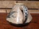Rare Unique Antique Very Old Porcelain Pottery Ceramic Dragon Fly Teapot Blauw Teapots photo 6