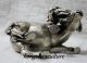 Chinese Folk Culture Handmade Silver Bronze Statue Bull Cowhand Boy Sculpture Other Antique Chinese Statues photo 2