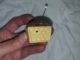 Antique Figural Basket Sewing Tape Measure Celluloid Plastic Germany German Tools, Scissors & Measures photo 2