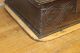 Rare Pilgrim Period 17th C Carved English Bible Box Or Desk Box In Old Surface Primitives photo 2