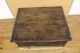 Rare Pilgrim Period 17th C Carved English Bible Box Or Desk Box In Old Surface Primitives photo 6