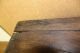 Rare Pilgrim Period 17th C Carved English Bible Box Or Desk Box In Old Surface Primitives photo 7