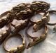 Antique Curtain Rings French Ormolu Fittings 16 Pc Chateau Decorative Antiques Other Antique Architectural photo 3