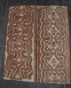 Vintage Traditional Tapa Bark Cloth Oro Province Guinea Hand Painted Pacific Islands & Oceania photo 2