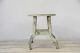 Reserved Bestsarah Antique Metal Milking Stool Chippy Paint,  Peters Dairy Bottle 1900-1950 photo 1